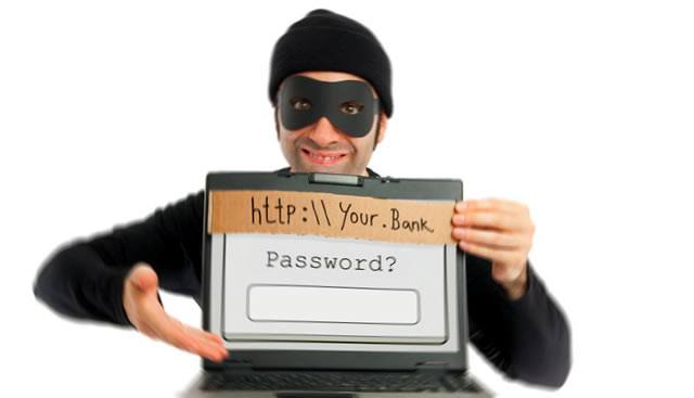 Предложение от мошенника ввести пароль от онлайн банка