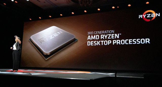 Так будет выглядеть процессор AMD Ryzen 3 поколения