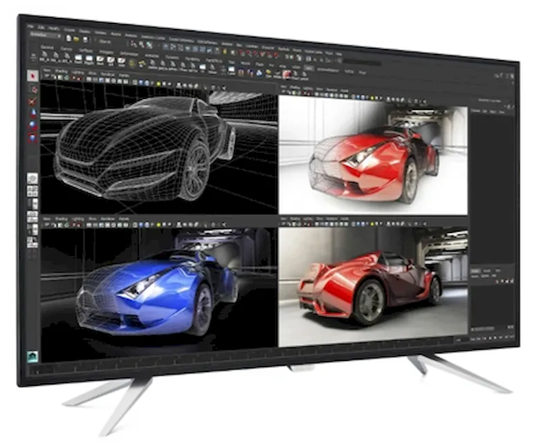 Монитор Philips BDM4350UC позволяет разделить экран на четыре отдельных Full HD