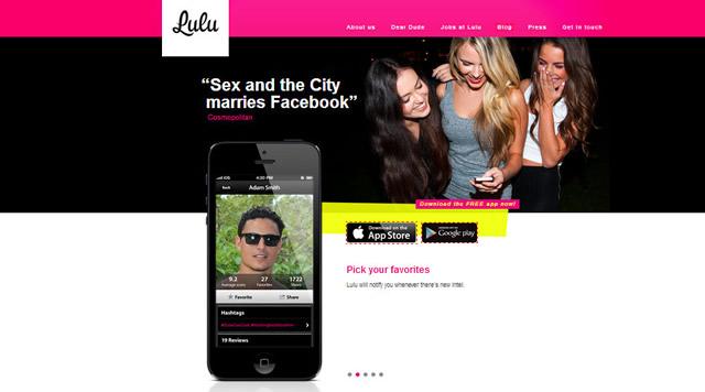 Приложение Lulu позволяет оценивать мужчин