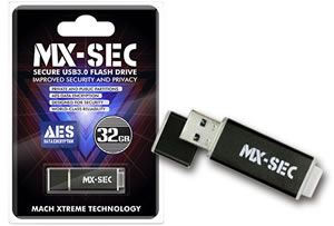 Защищенный диск Mach Xtreme Technology Secure SEC USB 3.0 Flash